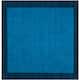 SAFAVIEH Handmade Himalaya Janessa Modern Wool Rug - 4' x 4' Square - Light Blue/Dark Blue