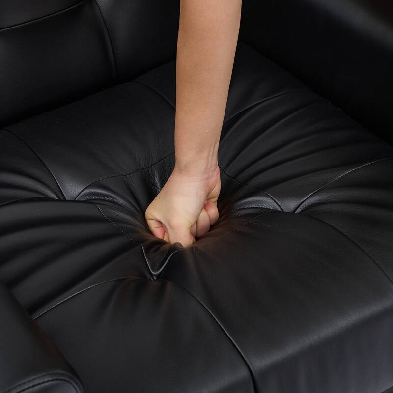 Tufted Upholstered Accent Armchair