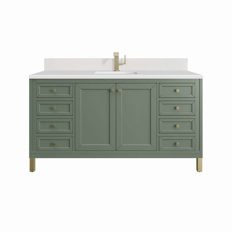 James Martin Vanities 305-V60S-1WZ Chicago 60" Single Basin Wood