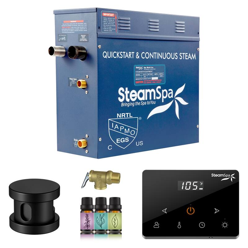 Oasis Series 4500-Watts Steam Generator with Continuous Steam Plus Fully Wireless Handheld Control