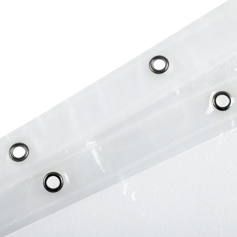 Utopia Alley 4.8G Clear PEVA Shower Liner - Clear Shower Curtain Liner, Transparent PEVA Shower Curtain(72"x72")