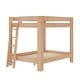 preview thumbnail 12 of 15, Olympic Queen over Queen Bunk Bed with Ladder on End
