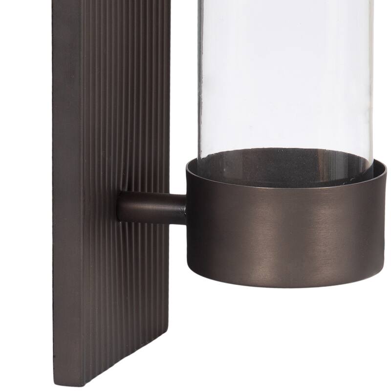 Kate and Laurel Rooks Metal Wall Sconce