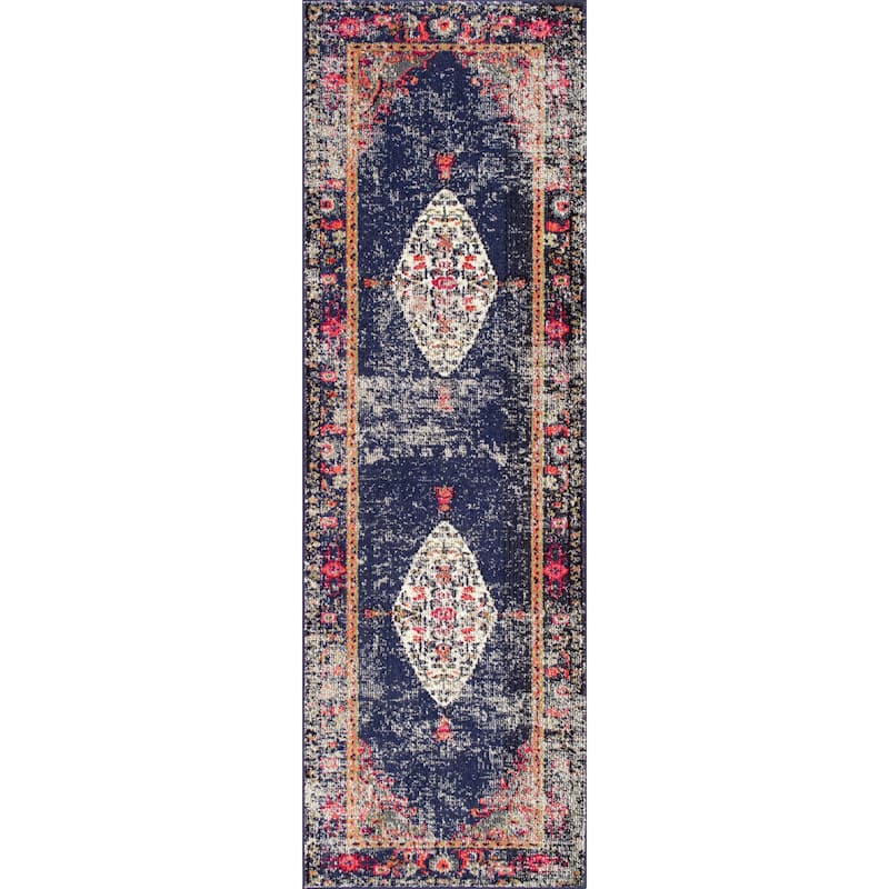 Nuloom Vintage Medallion Veronica Area Rug
