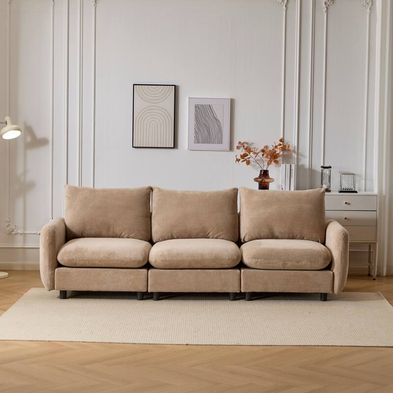 Christopher Knight Home - Evi Modern Modular Upholstery Sectional Sofa