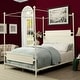 preview thumbnail 1 of 6, Furniture of America Zury Modern Industrial Metal Canopy Bed