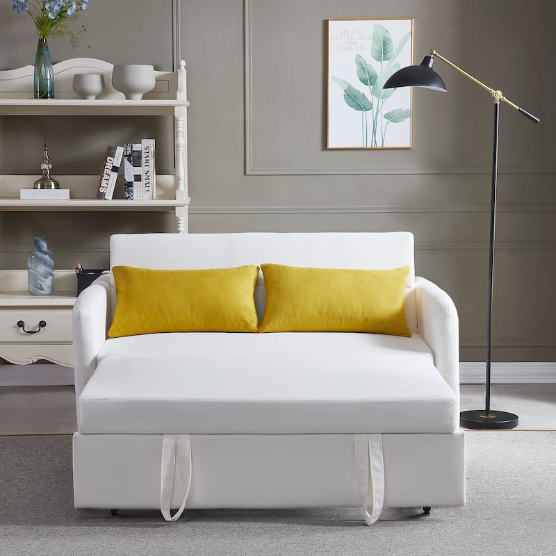Twins Fabric Sofa Bed