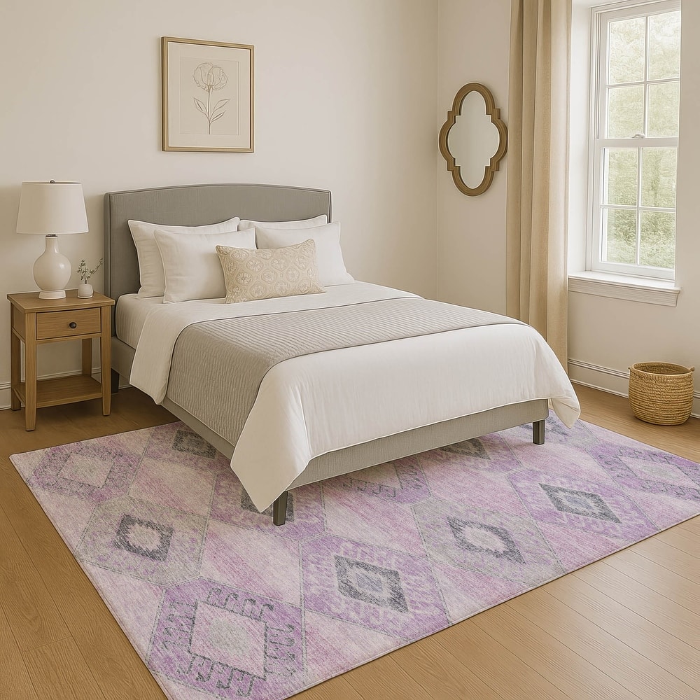 Premium Washable Super Soft Modern Global Mayfield Rug