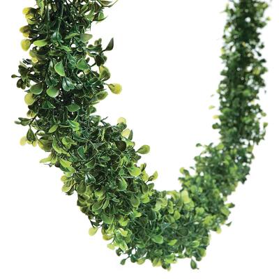 Boxwood Garland, Wedding Supplies, Farmhouse, Home Decor, 12' Foot Long - 144"