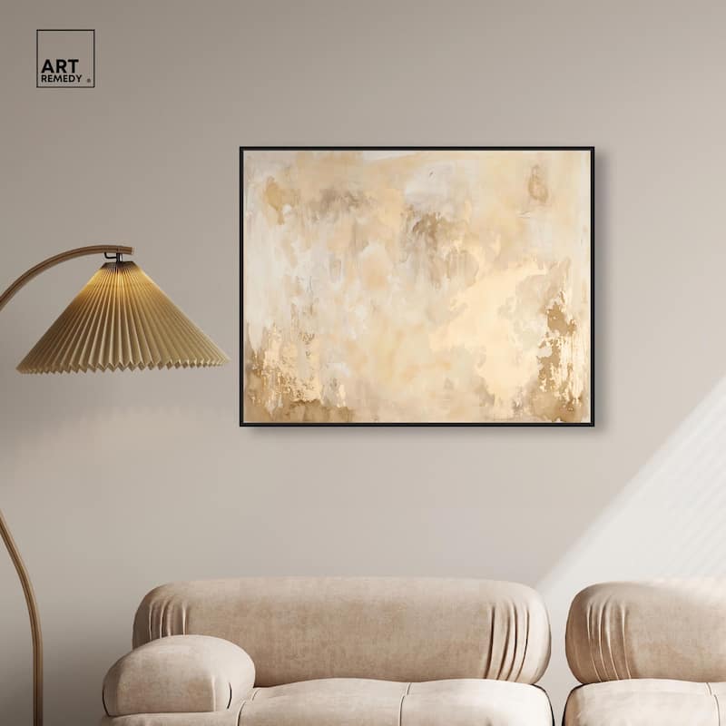Sun Brust Gilding III Canvas by Art Remedy