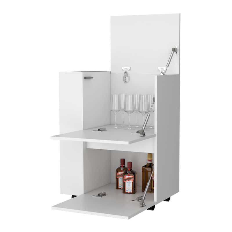 2-Cabinet Bar Cart