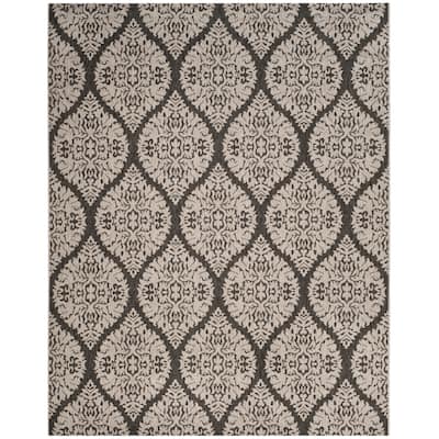SAFAVIEH Courtyard Tinka Casual Rug - Stone/Grey - 8' x 10'