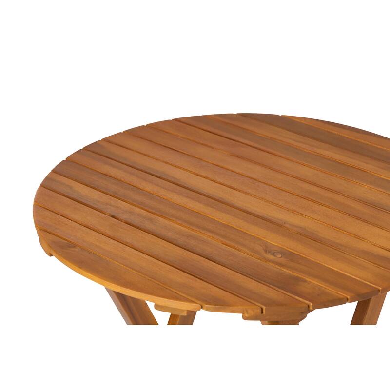 3-Piece Acacia Wood Bistro Set