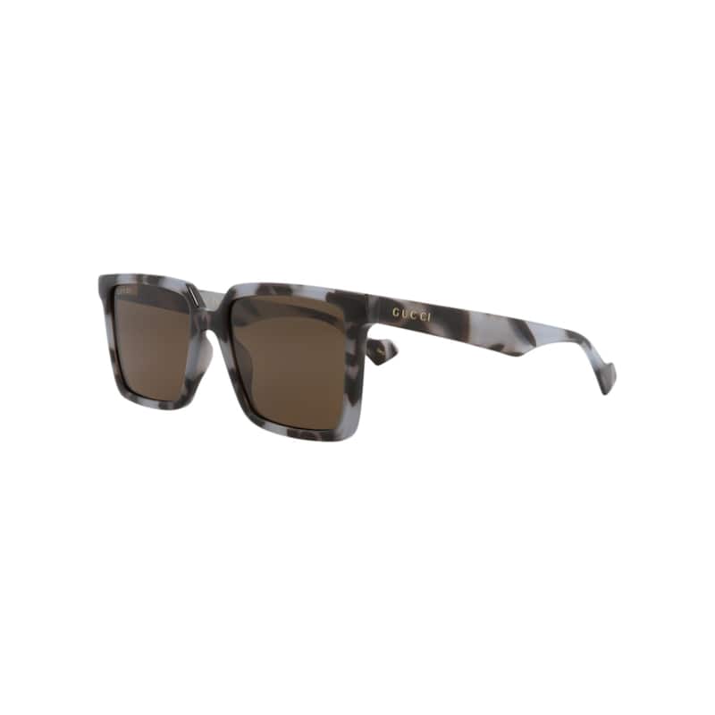 Gucci Square-Frame Injection Sunglasses