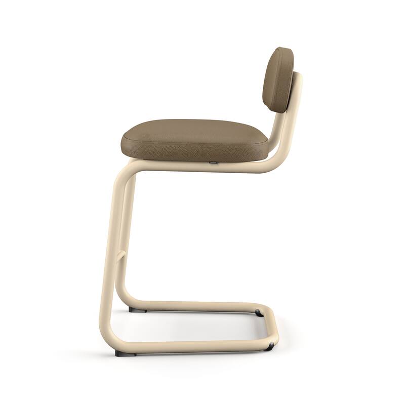 Amisco Flynn 26 in. Counter Stool with Metal Base