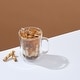 preview thumbnail 5 of 3, Diner Double Wall Insulated Coffee Mug Glasses - 13.5 oz - Set of 2 - 13.5 oz