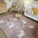 preview thumbnail 2 of 4, Arley Kids Rabbit Area Rug