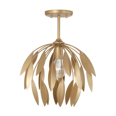 Margeaux 1-Light Pendant - 14"W x 12.25"H