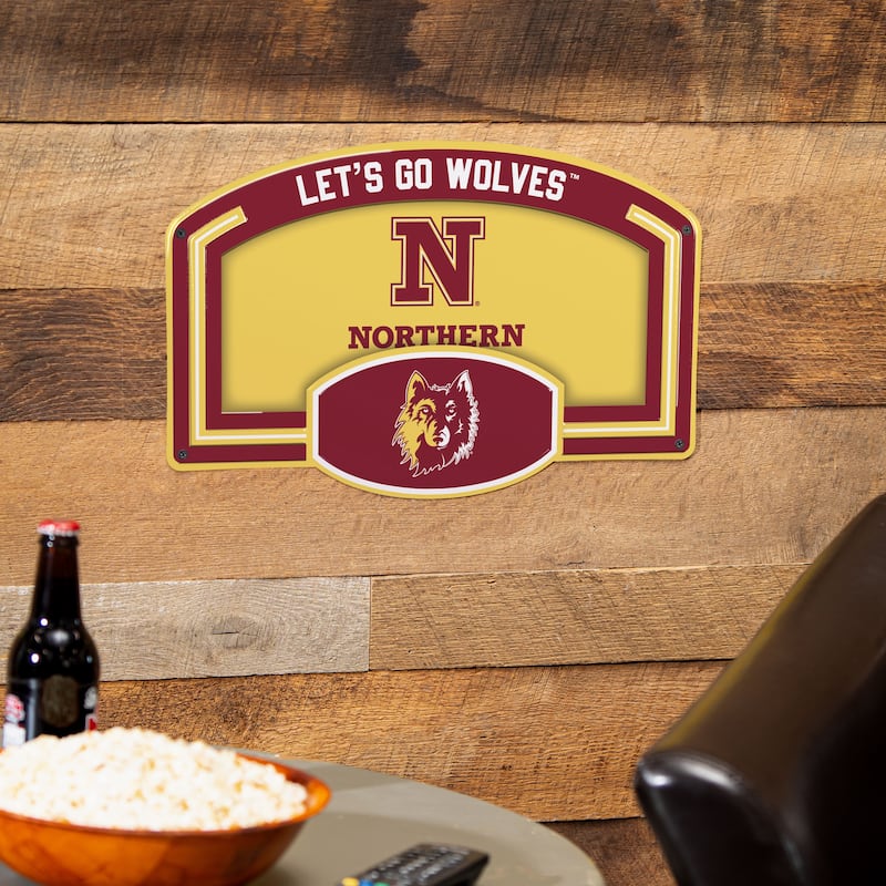 Northern State University Embossed Steel Wall Sign, 11" x 17"