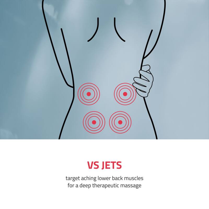 Leni 5.9 ft. Jetted Whirlpool Tub with Reversible Drain in White