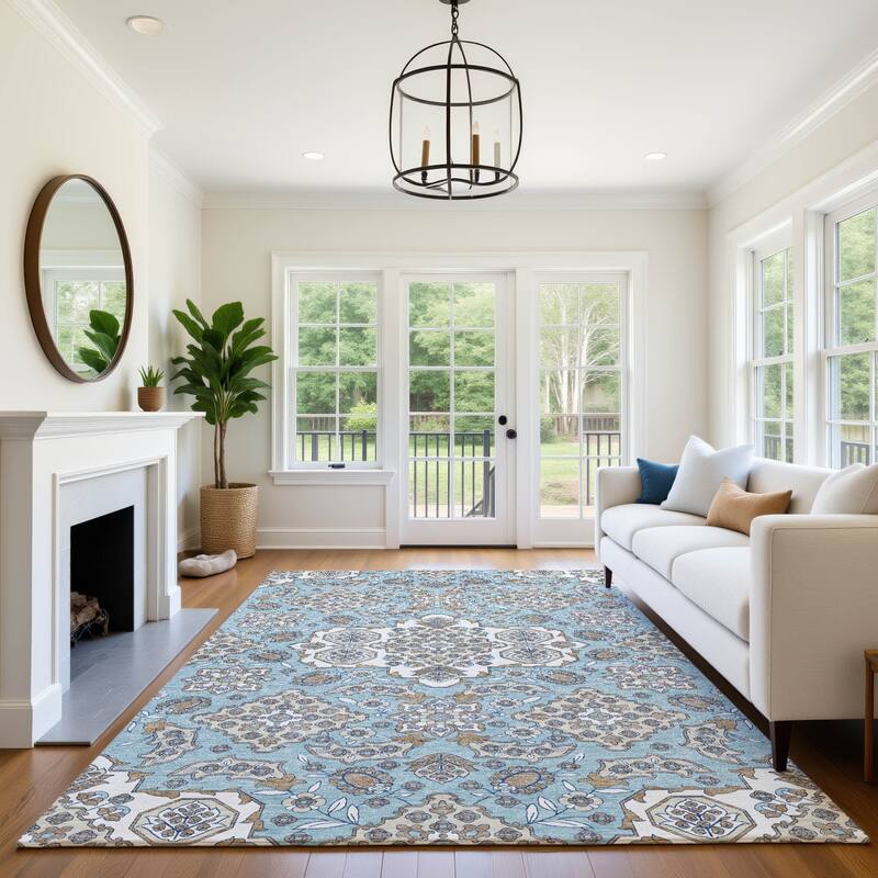 Premium Washable Super Soft Classic Traditional Mayfield Rug