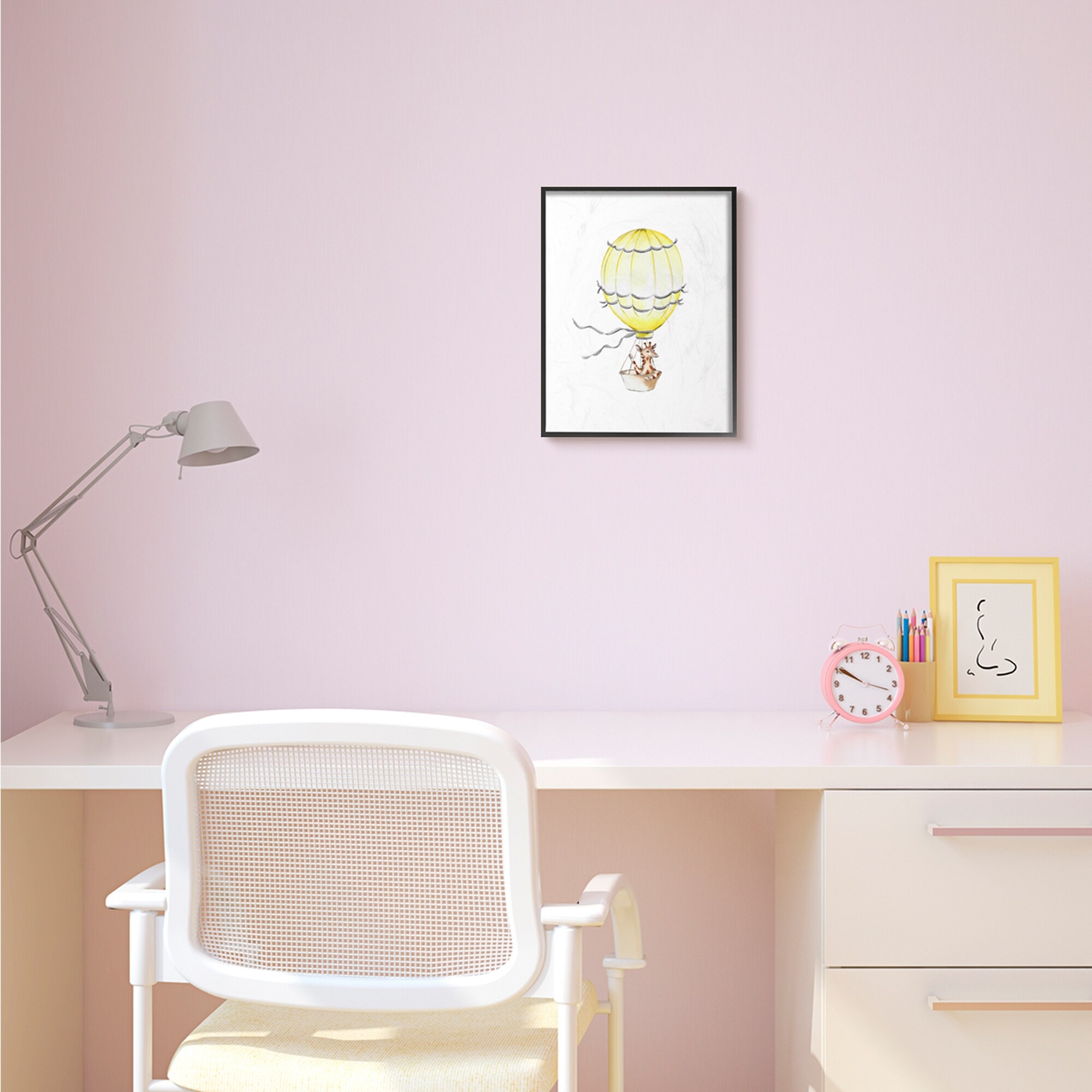 Shop The Kids Room By Stupell Cute Cartoon Giraffe In Hot Air