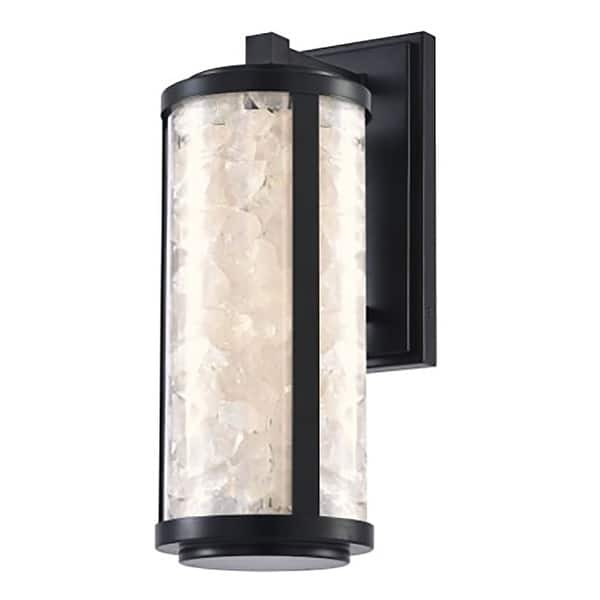 slide 2 of 9, The Great Outdoors 8182-L Salt Creek 20" Tall LED Outdoor Wall Sconce Coal