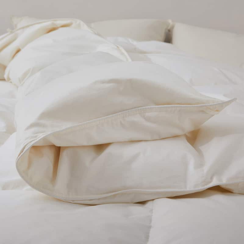 Luxurious 800 Fill Power 100% Organic Cotton Down Comforter Duvet Insert