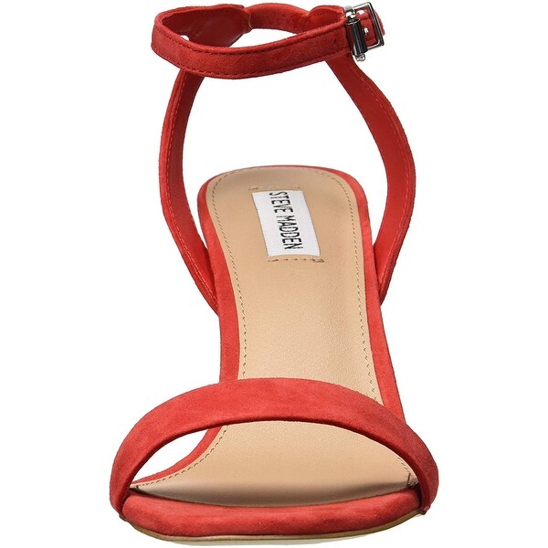 faith red wedge sandals