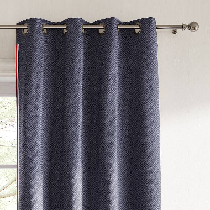 Tommy Hilfiger Hilfiger Stripe Curtain Panel Pair