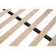 preview thumbnail 14 of 15, Metal Twin over Twin Bunk Bed with Trundle,Wood Slat,2 Side Ladders,Kids Bed Design