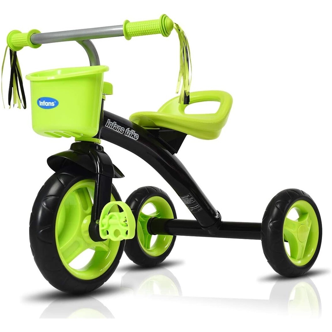 green tricycle