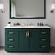 Option Green / Giotto Quartz Top / Brushed Gold Hardware