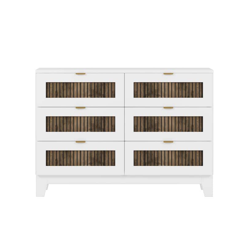 4 Piece Bedroom Set, Queen Size Platform Bed with Storage Nightstand and Dresser