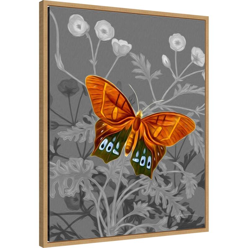 On Display No. 3 by James Burghardt Framed Canvas Wall Art Print