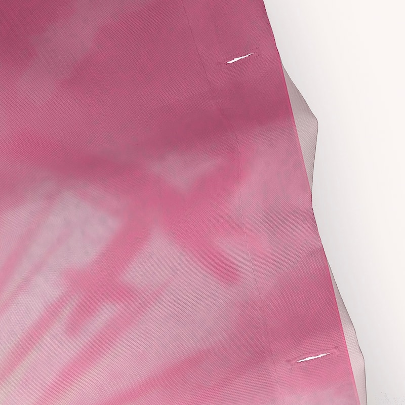 Shibori Burst Geometric Print Shower Curtain
