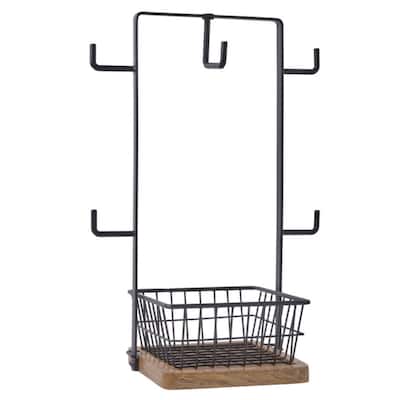 Mikasa Gourmet Basics Stella Mug Tree with Basket