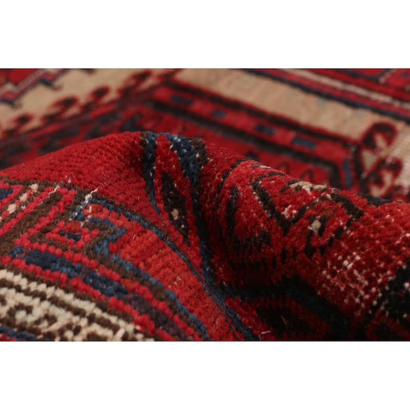 ECARPETGALLERY Hand-knotted Konya Anatolian Red Wool Rug - 3'3 x 11'4