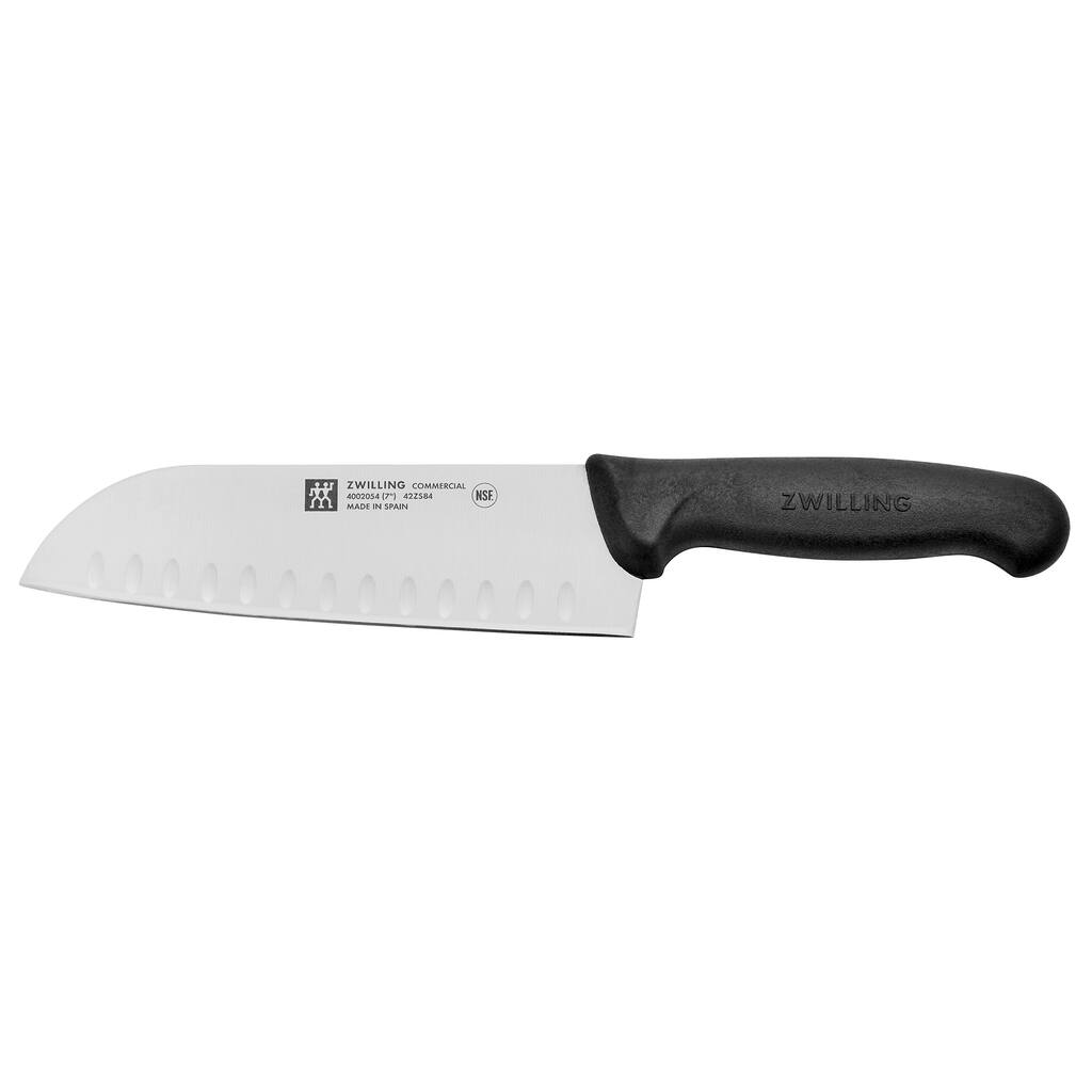 ZWILLING Commercial 7-inch Santoku Knife - Black