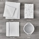 preview thumbnail 2 of 3, Mills Waffle White 4pc Baby Crib Bedding Set - Levtex Baby