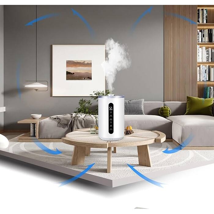 6.6L 1.74Gal Topfill Ultrasonic Warm and Cool Mist Air Humidifier Bed