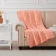 preview thumbnail 1 of 3, Greenland Home Fashions Palm Coast Finely Stitched Reversible Throw Blanket