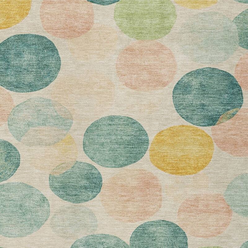 HomeRoots Geometric Transitional Rectangle Outdoor Rug
