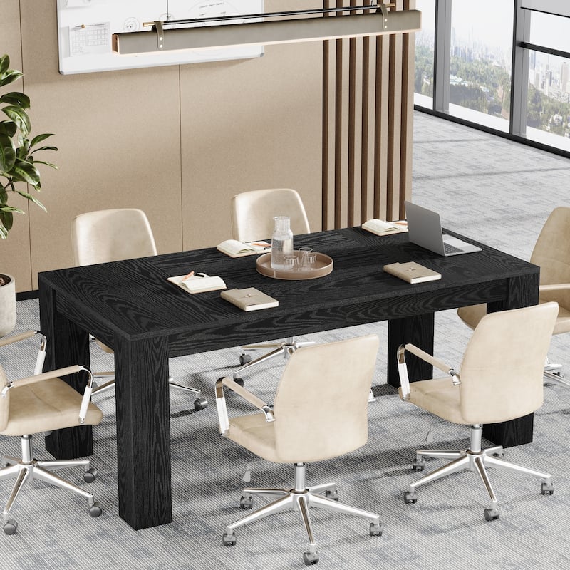 63 Inches Modern Executive Desk Large Office Computer Table