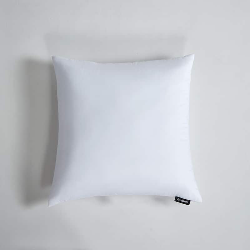 Beautyrest Softy Around European Square 26 x 26 Inch Feather and Down Pillows (Set of 2) - White