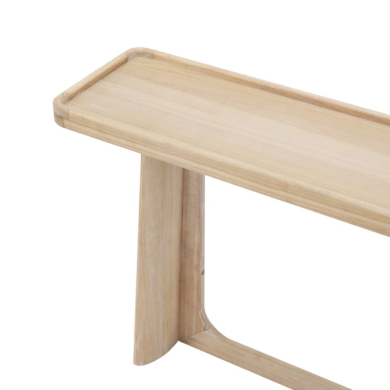 Scott Living Bridgely Console Table with Tray-Top Design