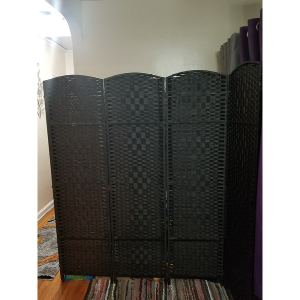 Details about  / High Quantity 4//6//8 Panel Folding Room Divider Privacy Screen Room Diamond Fiber
