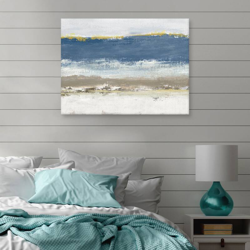 Blue Skies by Janet Tava Canvas Art Print