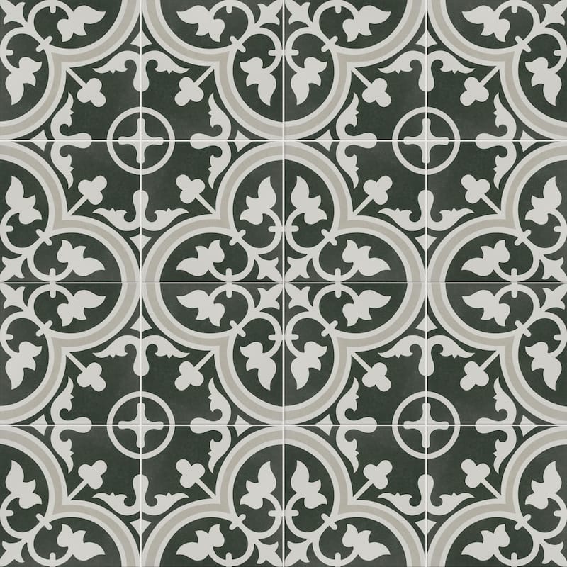 Merola Tile Arte Due 9-3/4" x 9-3/4" Porcelain Floor and Wall Tile