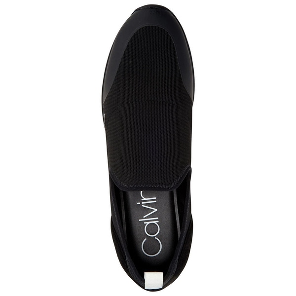 calvin klein women's que knit sneakers